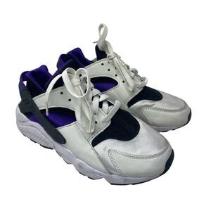 Nike Air Huarache White Purple Punch Shoe DH4439 105 SIZE 7 WOMENS 8.5